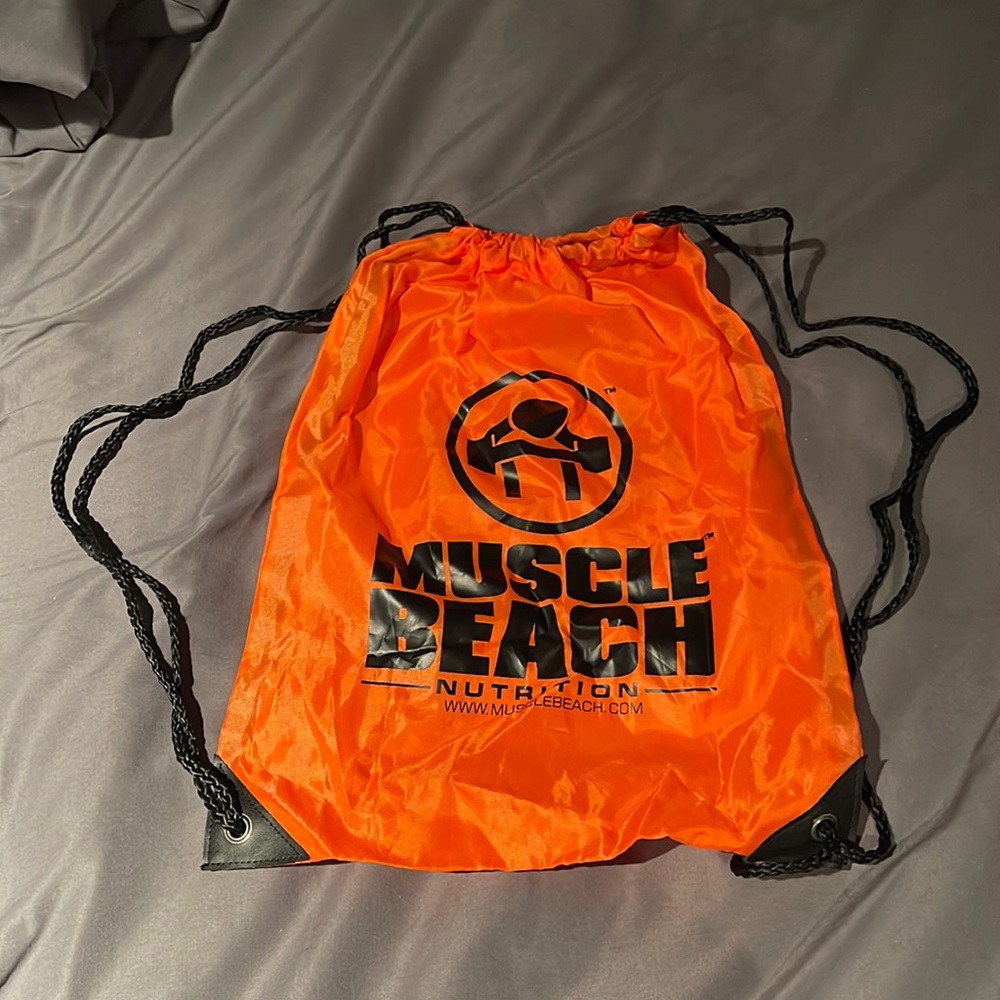 Muscle beach bag. Bought in muscle beach.